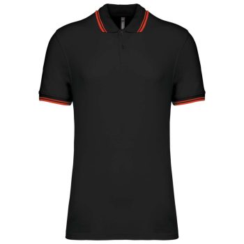 Kariban KA272 FÉRFI 2 CSÍKOS RÖVID UJJÚ PÓLÓING S