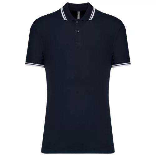 Kariban KA272 FÉRFI 2 CSÍKOS RÖVID UJJÚ PÓLÓING 4XL