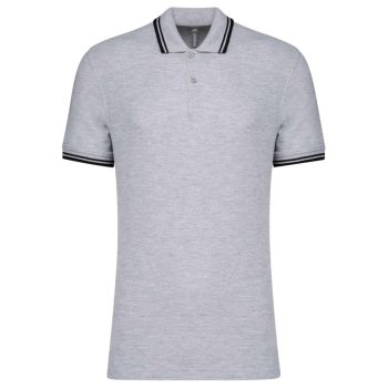 Kariban KA272 FÉRFI 2 CSÍKOS RÖVID UJJÚ PÓLÓING L