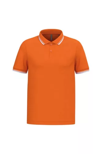 Kariban KA272 FÉRFI 2 CSÍKOS RÖVID UJJÚ PÓLÓING 2XL