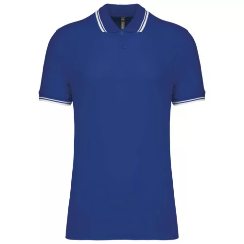 Kariban KA272 FÉRFI 2 CSÍKOS RÖVID UJJÚ PÓLÓING 2XL