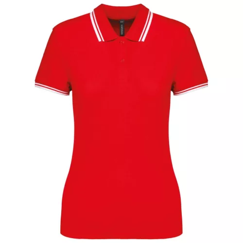 Kariban KA273 NŐI 2 CSÍKOS RÖVID UJJÚ PÓLÓING 2XL