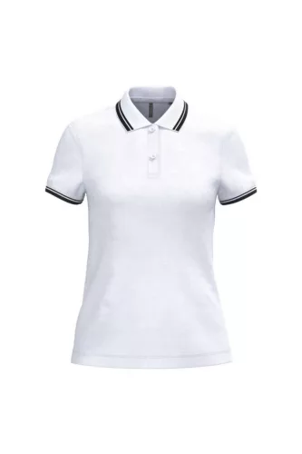 Kariban KA273 NŐI 2 CSÍKOS RÖVID UJJÚ GALLÉROS PÓLÓ L