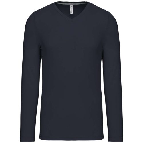 Kariban KA358 FÉRFI HOSSZÚ UJJÚ V-NYAKÚ PÓLÓ 2XL