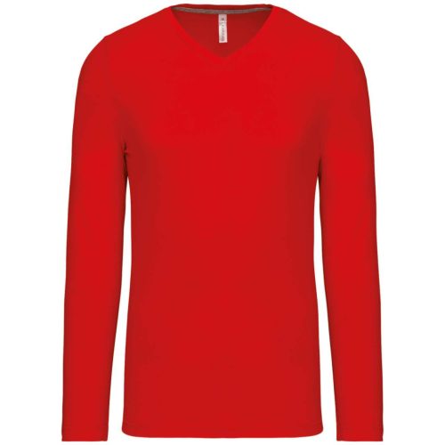 Kariban KA358 FÉRFI HOSSZÚ UJJÚ V-NYAKÚ PÓLÓ 2XL
