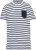 Kariban KA379 GYERMEK CSÍKOS RÖVID UJJÚ ZSEBES TENGERÉSZ PÓLÓ 8/10