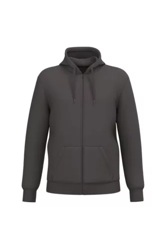 Kariban KA4042 UNISEX VÉGIG CIPZÁRAS KAPUCNIS PULÓVER M