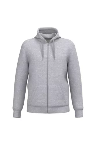 Kariban KA4042 UNISEX VÉGIG CIPZÁRAS KAPUCNIS PULÓVER M