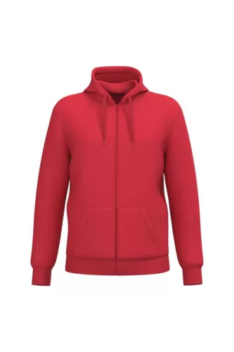 Kariban KA4042 UNISEX VÉGIG CIPZÁRAS KAPUCNIS PULÓVER M