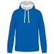 Kariban KA446 MEN'S CONTRAST HOODED SWEATSHIRT 3XL