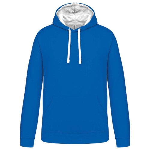 Kariban KA446 MEN'S CONTRAST HOODED SWEATSHIRT L