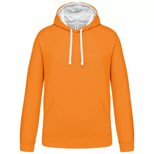 Kariban KA446 KONTRASZTOS KAPUCNIS PULÓVER 4XL