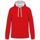 Kariban KA446 MEN'S CONTRAST HOODED SWEATSHIRT 4XL