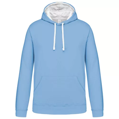 Kariban KA446 KONTRASZTOS KAPUCNIS PULÓVER 4XL