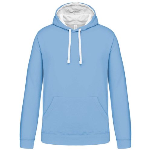 Kariban KA446 MEN'S CONTRAST HOODED SWEATSHIRT L