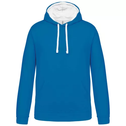 Kariban KA446 KONTRASZTOS KAPUCNIS PULÓVER 4XL