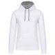 Kariban KA446 MEN'S CONTRAST HOODED SWEATSHIRT S