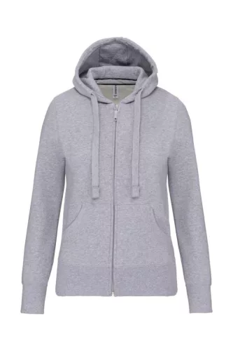 Kariban KA464 NŐI KAPUCNIS VÉGIG CIPZÁRAS PULÓVER L