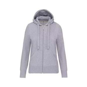 Kariban KA464 NŐI KAPUCNIS VÉGIG CIPZÁRAS PULÓVER XS