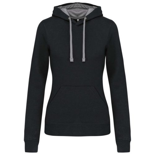 Kariban KA465 LADIES’ CONTRAST HOODED SWEATSHIRT XL