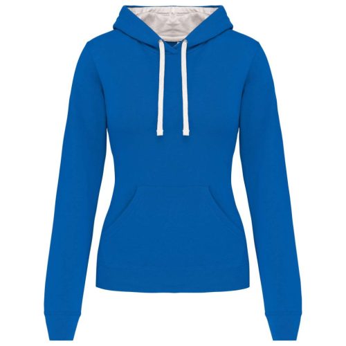 Kariban KA465 LADIES’ CONTRAST HOODED SWEATSHIRT XL