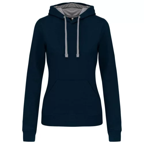 Kariban KA465 NŐI KONTRASZTOS KAPUCNIS PULÓVER 2XL