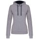 Kariban KA465 LADIES’ CONTRAST HOODED SWEATSHIRT XL