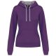 Kariban KA465 LADIES’ CONTRAST HOODED SWEATSHIRT 2XL