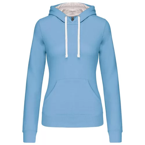 Kariban KA465 NŐI KONTRASZTOS KAPUCNIS PULÓVER 2XL