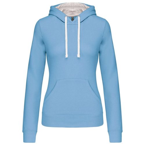 Kariban KA465 LADIES’ CONTRAST HOODED SWEATSHIRT XL