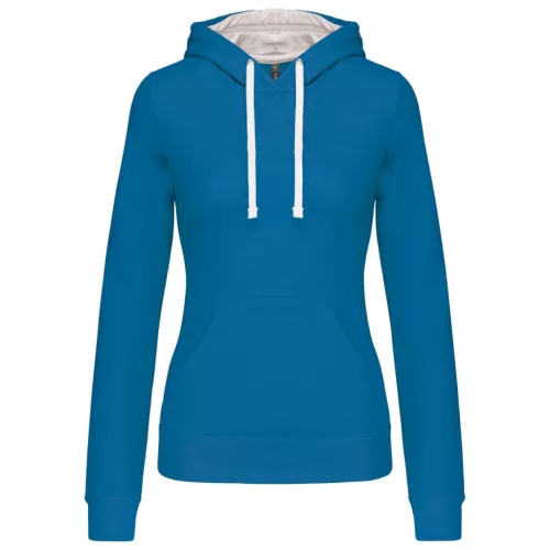 Kariban KA465 NŐI KONTRASZTOS KAPUCNIS PULÓVER 2XL