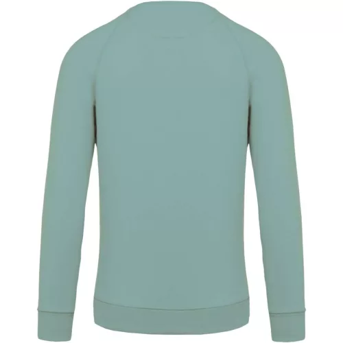 Kariban KA480 FÉRFI ORGANIKUS PAMUT KÖRNYAKAS RAGLÁN UJJÚ PULÓVER 3XL