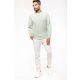 Kariban KA480 MEN'S ORGANIC COTTON CREW NECK RAGLAN SLEEVE SWEATSHIRT 3XL