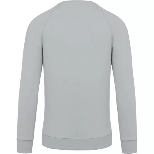 Kariban KA480 FÉRFI ORGANIKUS PAMUT KÖRNYAKAS RAGLÁN UJJÚ PULÓVER 3XL