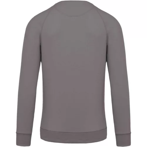 Kariban KA480 FÉRFI ORGANIKUS PAMUT KÖRNYAKAS RAGLÁN UJJÚ PULÓVER M