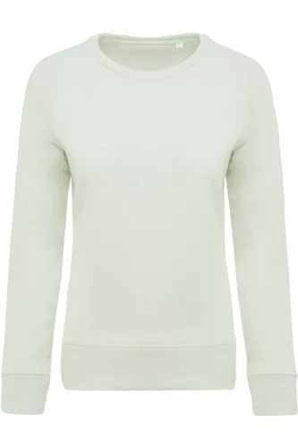 Kariban KA481 NŐI ORGANIKUS PAMUT KÖRNYAKAS RAGLÁN UJJÚ PULÓVER 2XL