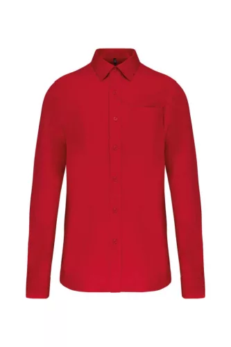 Kariban KA541 FÉRFI HOSSZÚ UJJÚ KÖNNYEN KEZELHETŐ PAMUT POPLIN ING 5XL