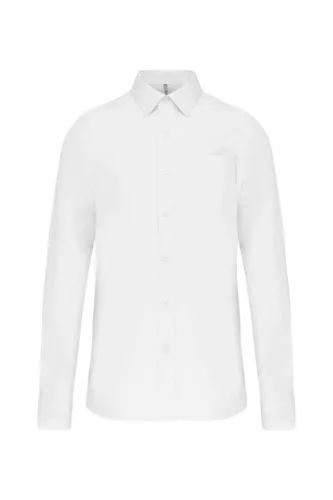 Kariban KA541 FÉRFI HOSSZÚ UJJÚ KÖNNYEN KEZELHETŐ PAMUT POPLIN ING 2XL