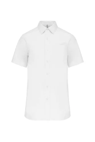 Kariban KA543 FÉRFI RÖVID UJJÚ KÖNNYEN KEZELHETŐ PAMUT POPLIN ING 2XL