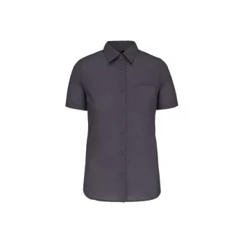   Kariban KA544 NŐI RÖVID UJJÚ KÖNNYEN KEZELHETŐ PAMUT POPLIN ING S