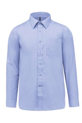 Kariban KA545 JOFREY - FÉRFI HOSZÚ UJJÚ KÖNNYEN KEZELHETŐ POLYCOTTON POPLIN ING  XS
