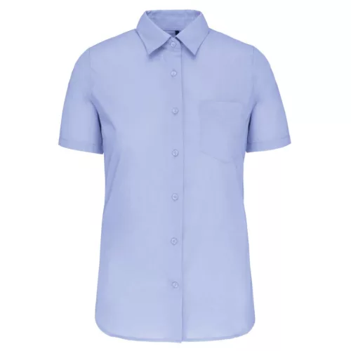 Kariban KA548 JUDITH - NŐI RÖVID UJJÚ KÖNNYEN KEZELHETŐ POLYCOTTON POPLIN ING M