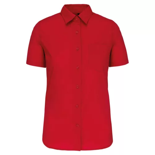 Kariban KA548 JUDITH - NŐI RÖVID UJJÚ KÖNNYEN KEZELHETŐ POLYCOTTON POPLIN ING XL