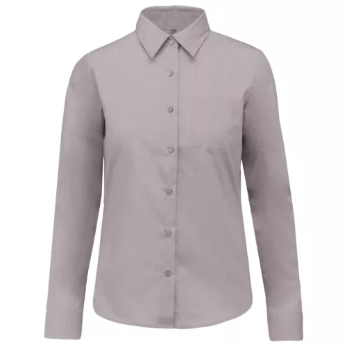 Kariban KA549 JESSICA - NŐI HOSSZÚ UJJÚ KÖNNYEN KEZELHETŐ POLYCOTTON POPLIN ING XL