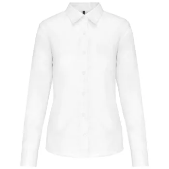   Kariban KA549 JESSICA - NŐI HOSSZÚ UJJÚ KÖNNYEN KEZELHETŐ POLYCOTTON POPLIN ING 2XL