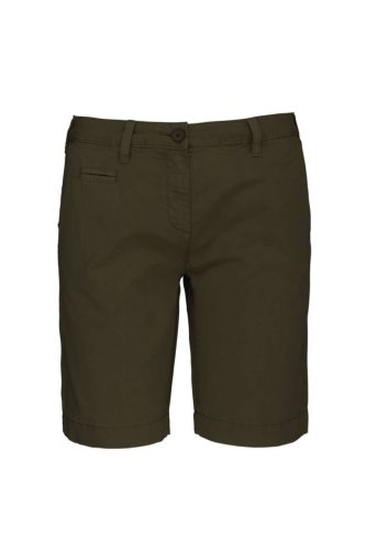 Kariban KA753 LADIES' WASHED EFFECT BERMUDA SHORTS 34