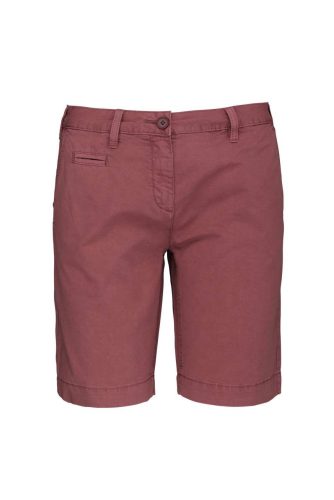 Kariban KA753 LADIES' WASHED EFFECT BERMUDA SHORTS 34