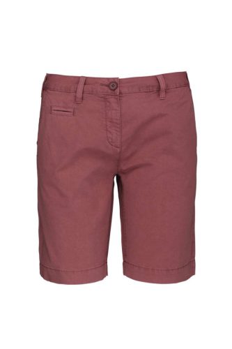 Kariban KA753 LADIES' WASHED EFFECT BERMUDA SHORTS 34