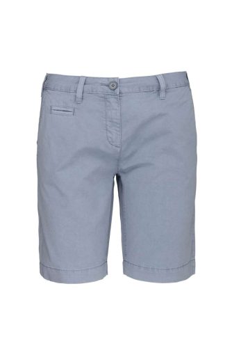 Kariban KA753 LADIES' WASHED EFFECT BERMUDA SHORTS 34