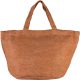 Kimood KI0227 100% NATURAL YARN DYED JUTE BAG U